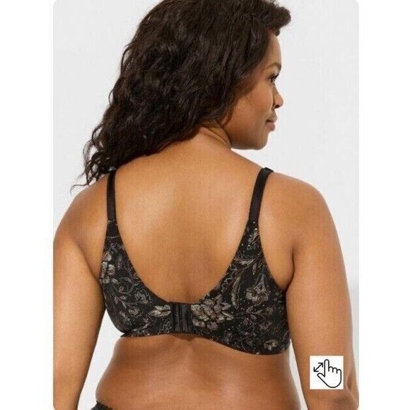 NWT Torrid Dream 360 Back Smoothing Wire-Free Lightly Lined Bra Women Size 44C - Picture 12 of 12